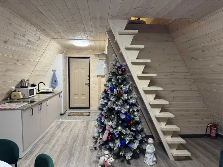 Лобастово: Дом в стиле A-frame 2