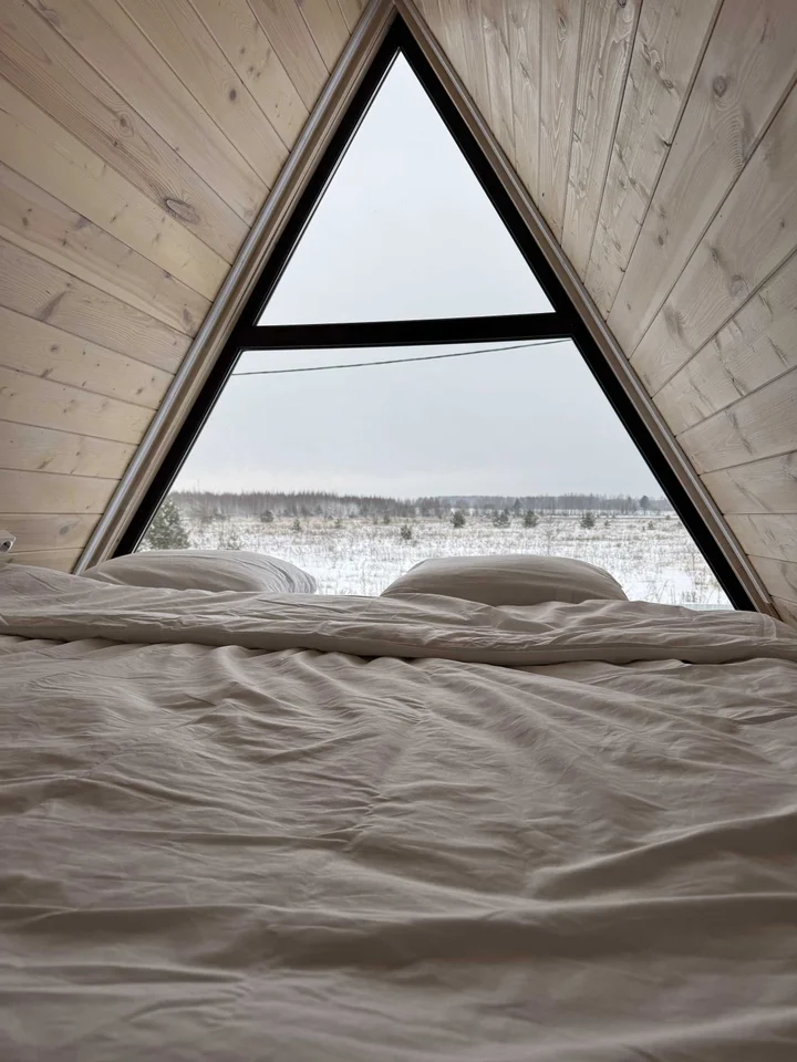 Лобастово: Дом в стиле A-frame 2
