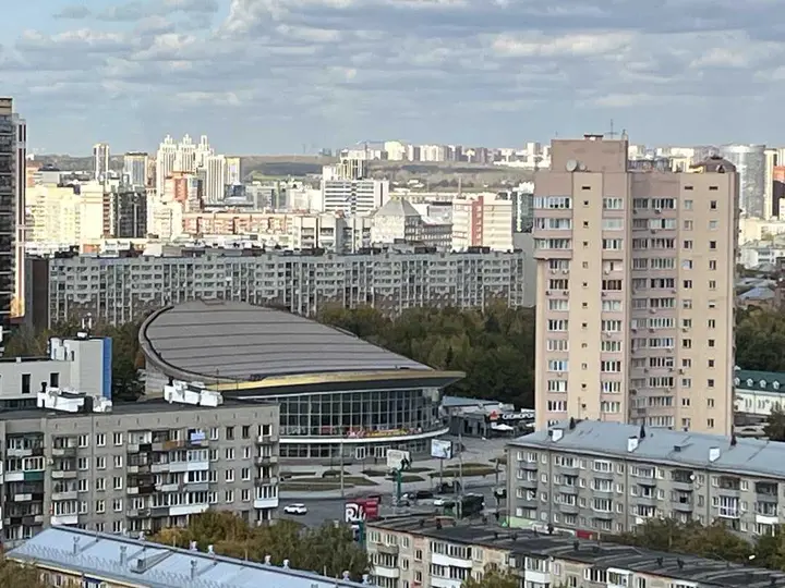 Новосибирск: Видовая 1-комнатная квартира в новом доме на 21 этаже