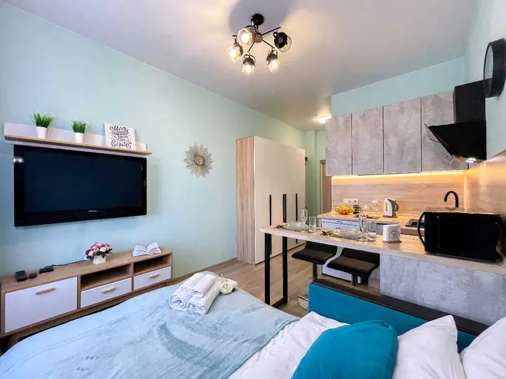 Домио (Domio) Стильная студия в "Apart Loft на ул. Рябиновой" — фото 4