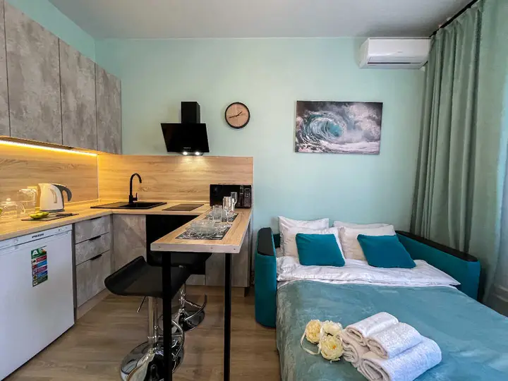 Домио (Domio) Стильная студия в "Apart Loft на ул. Рябиновой" — фото 3