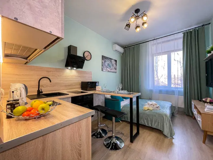 Москва: Домио (Domio) Стильная студия в "Apart Loft на ул. Рябиновой"