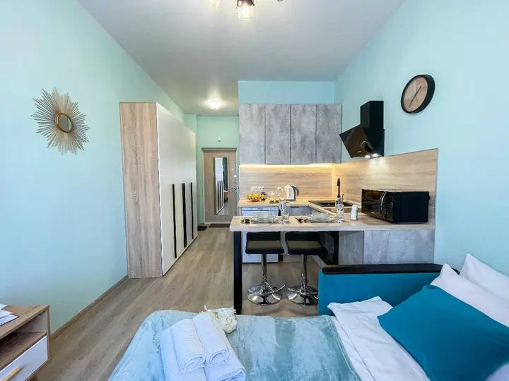 Домио (Domio) Стильная студия в "Apart Loft на ул. Рябиновой" — фото 5