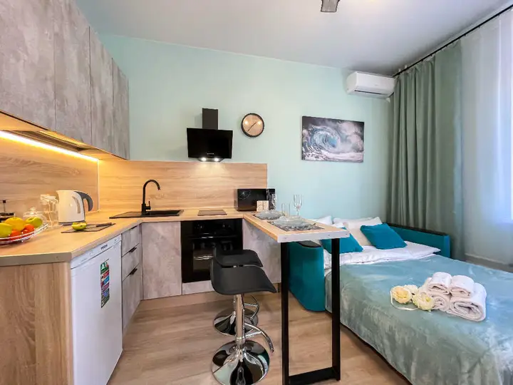 Домио (Domio) Стильная студия в "Apart Loft на ул. Рябиновой" — фото 2