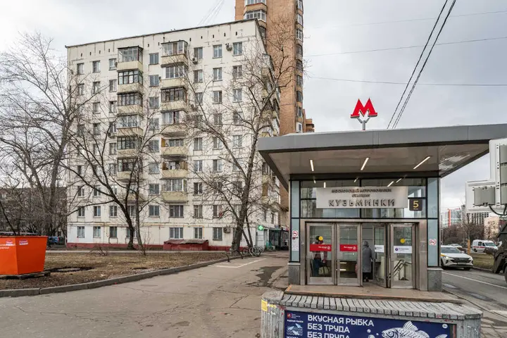 Москва: Просторная квартира рядом с метро Кузьминки