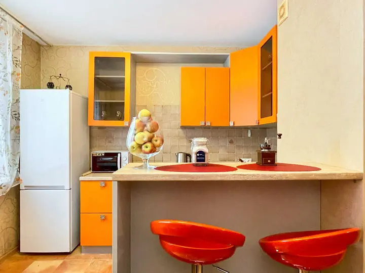 Москва: 1-к. квартира, 35 м², 2 кровати