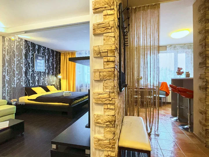 Москва: 1-к. квартира, 35 м², 2 кровати