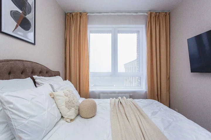Москва: Kомфoртнaя 3 кoмнатнaя квартира в ЖK Тропарево Парк 2-к. квартира, 68 м², 3 кровати