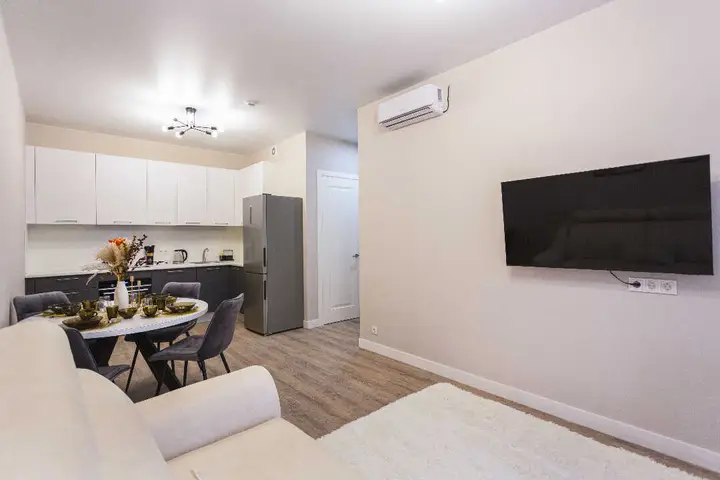 Kомфoртнaя 3 кoмнатнaя квартира в ЖK Тропарево Парк 2-к. квартира, 68 м², 3 кровати — фото 6