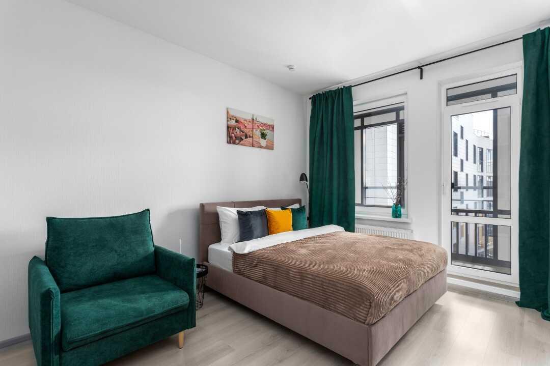 Санкт-Петербург: Новая стильная студия Moderna Flat у Парка Победы