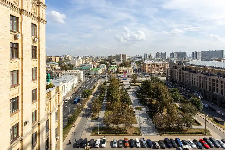 Москва: Дизайнерские апартаменты, Кудринская площадь, 1