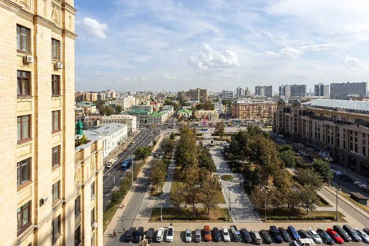Москва: Дизайнерские апартаменты, Кудринская площадь, 1