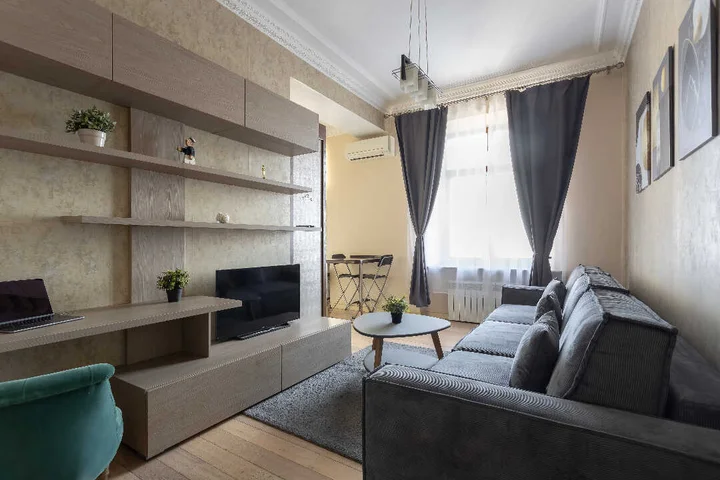 Москва: Дизайнерские апартаменты, Кудринская площадь, 1