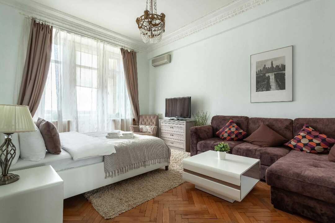 Люкс с балконом и видом на Москва-Сити — фото 2