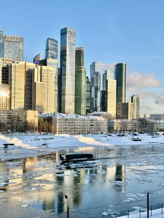 Москва: Апартаменты "Люкс" с видом на "Москва-сити"