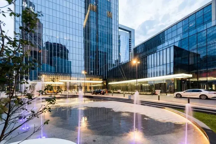 Москва: Уютная Студия Sky City Moscow 43 этаж