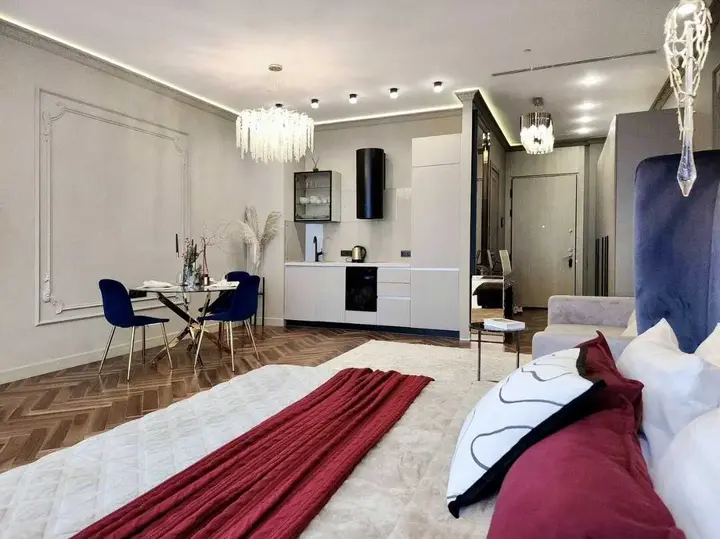 Москва: Уютная Студия Sky City Moscow 43 этаж
