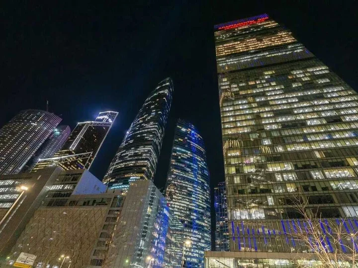 Москва: Уютная Студия  Sky City Moscow 43 этаж