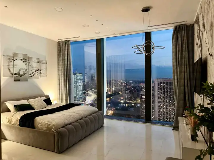 Sky City Moscow Уютная студия с подсветкой и Аэрохоккеем в Москва Сити! Закатная сторона! — фото 1