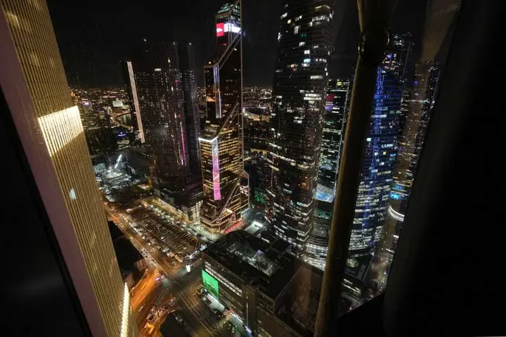 Москва: Sky City Moscow Уютная студия на 51 этаже с уникальным видом на все башни Москва Сити