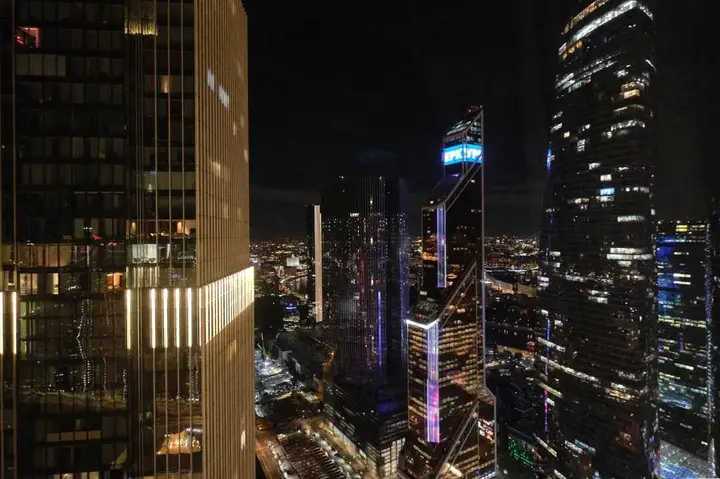 Sky City Moscow Уютная студия на 51 этаже с уникальным видом на все башни Москва Сити — фото 2