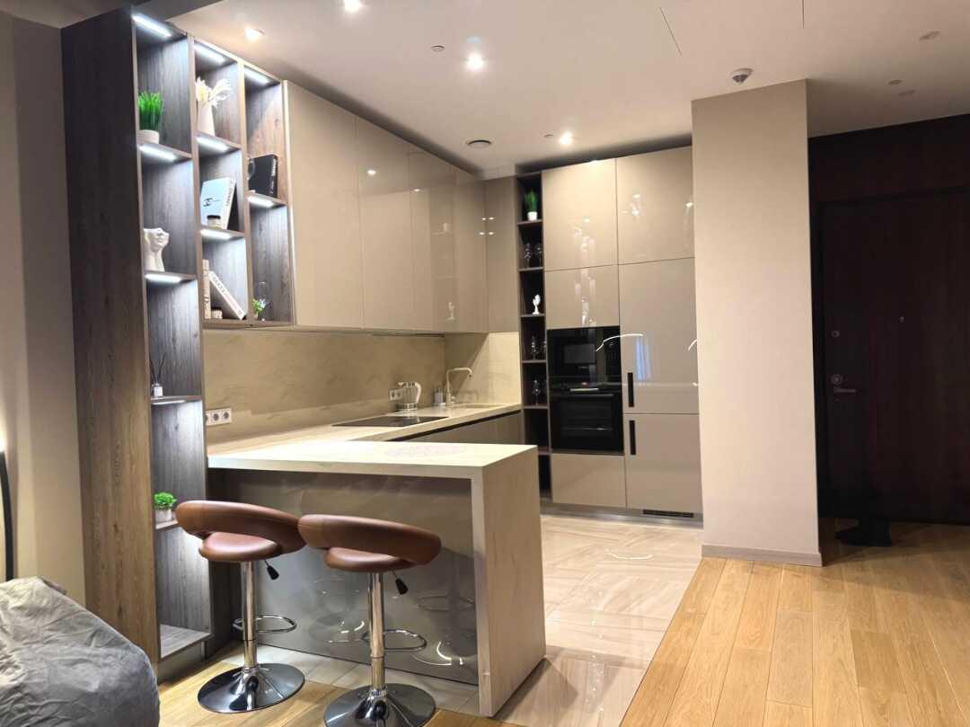 Москва: Sky City Moscow Роскошный апартамент с видом на башни на 61 этаже