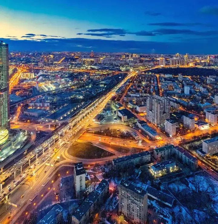 Sky City Moscow 59 этаж! Редкий вид на город! Интерьер нежный как лакомка! — фото 5