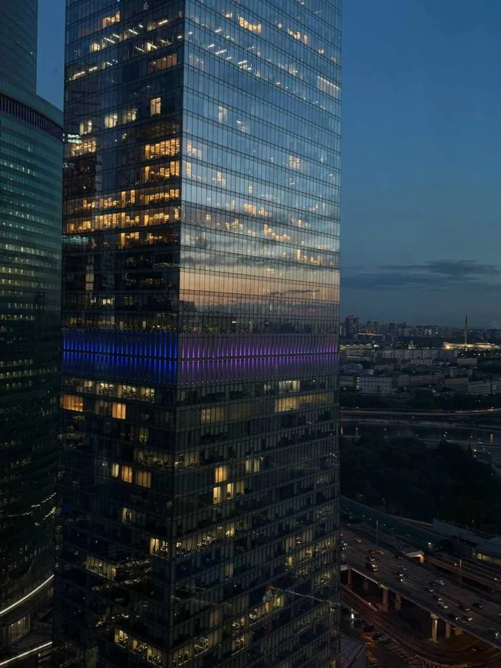 Москва: Апартаменты Sky City Moscow Особенный вид на Лужники, Парк Победы, башни и город!