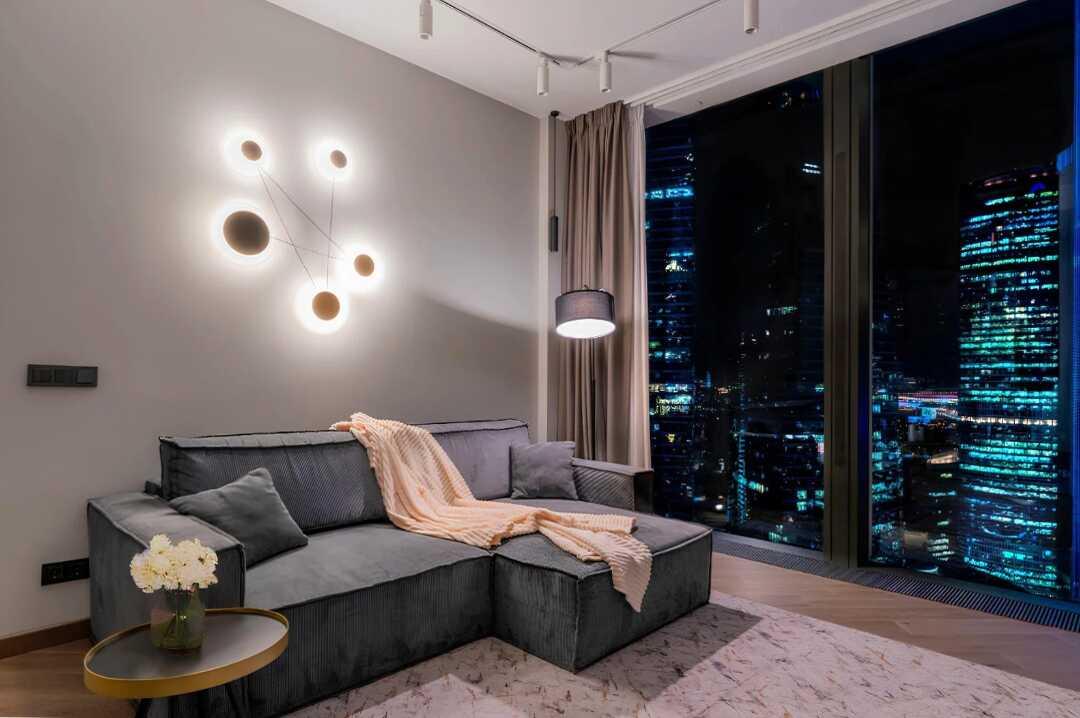 Москва: Апартаменты Sky City Moscow Особенный вид на Лужники, Парк Победы, башни и город!