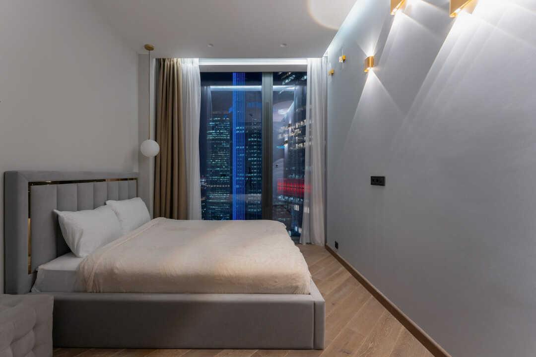 Москва: Апартаменты Sky City Moscow Особенный вид на Лужники, Парк Победы, башни и город!