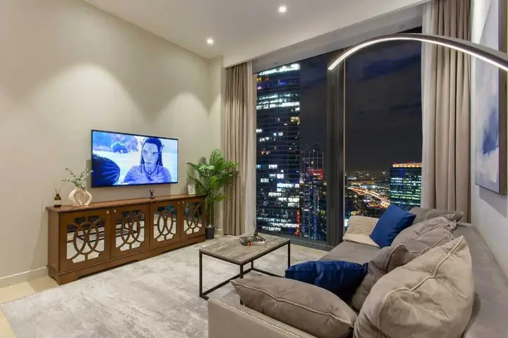 Апартаменты Sky City Moscow 62 этаж! Вид на Башни, Лужники, Парк победы и город! Очень уютный! — фото 4
