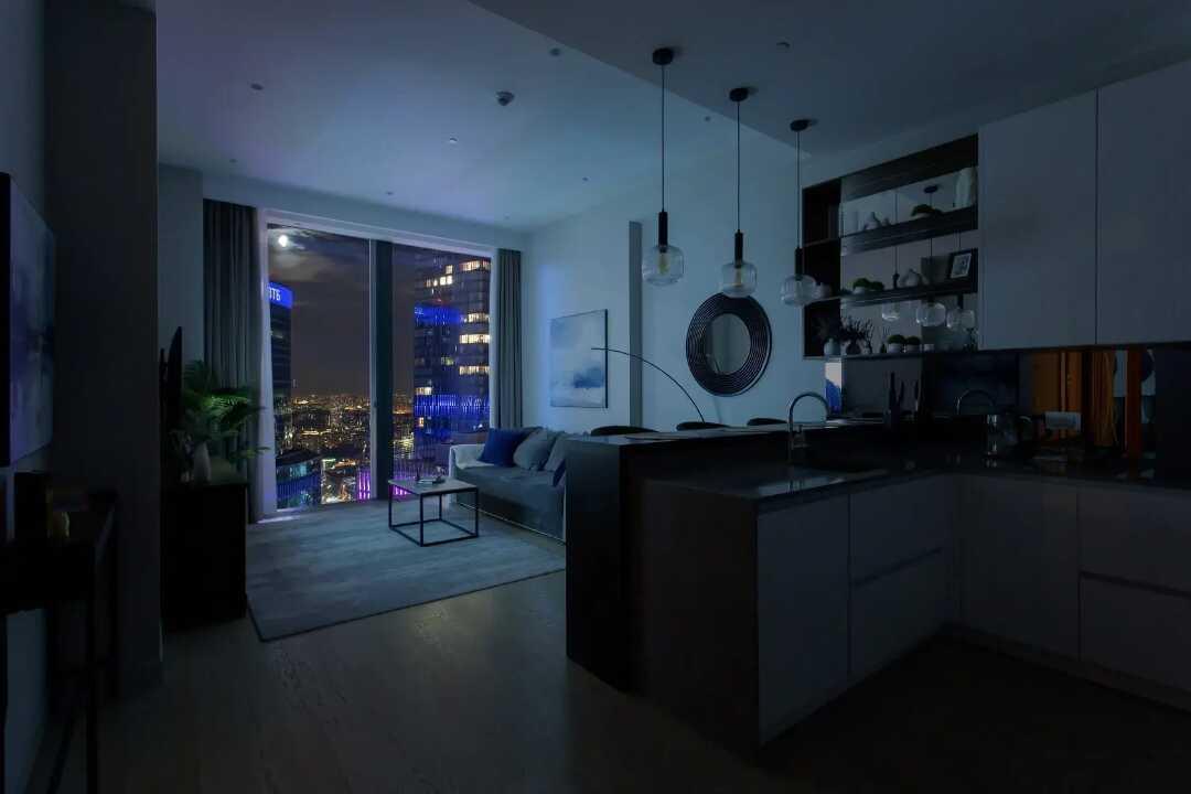 Москва: Апартаменты Sky City Moscow 62 этаж! Вид на Башни, Лужники, Парк победы и город! Очень уютный!