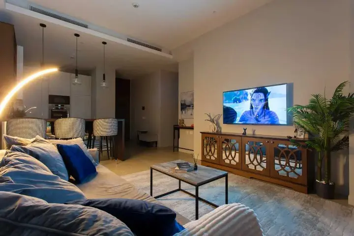 Москва: Апартаменты Sky City Moscow 62 этаж! Вид на Башни, Лужники, Парк победы и город! Очень уютный!