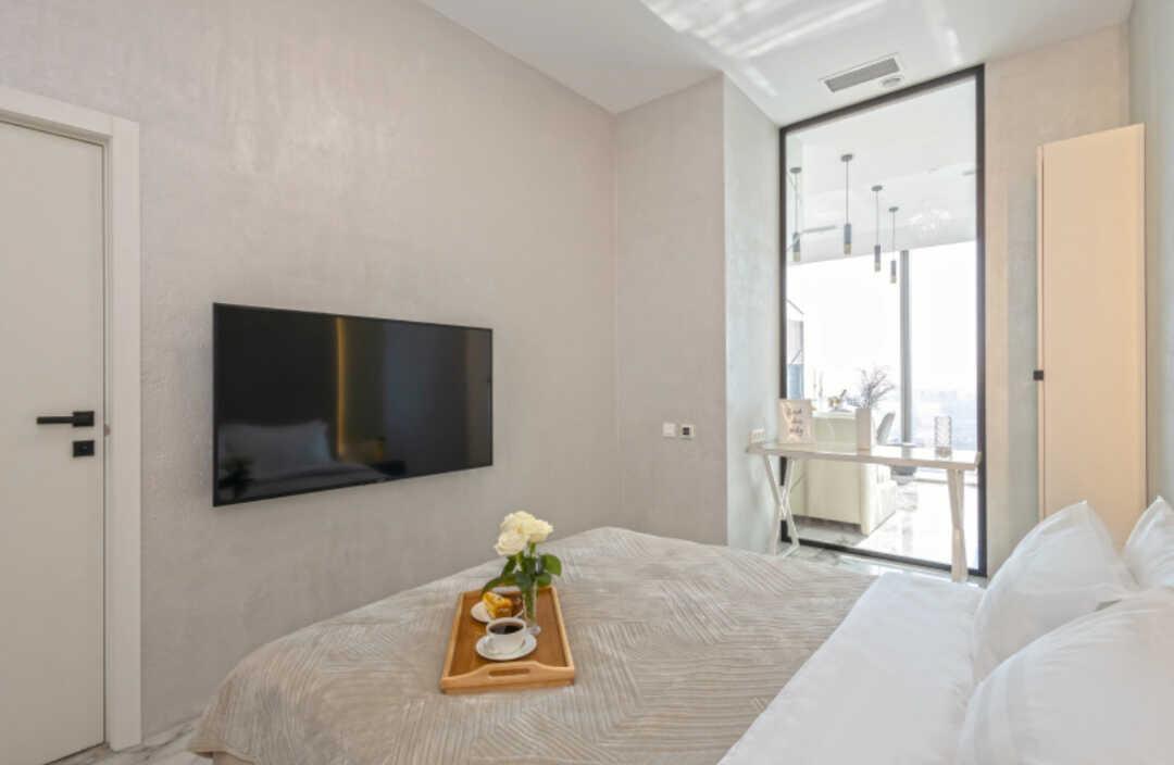 Москва: Апартаменты Sky City Moscow 80 этаж Вид на МГУ