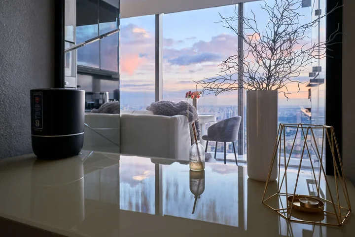 Москва: Апартаменты Sky City Moscow 80 этаж Вид на МГУ