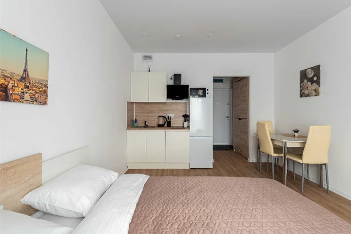 Москва: Апартаменты Flat Inn студия у метро Новохохловская