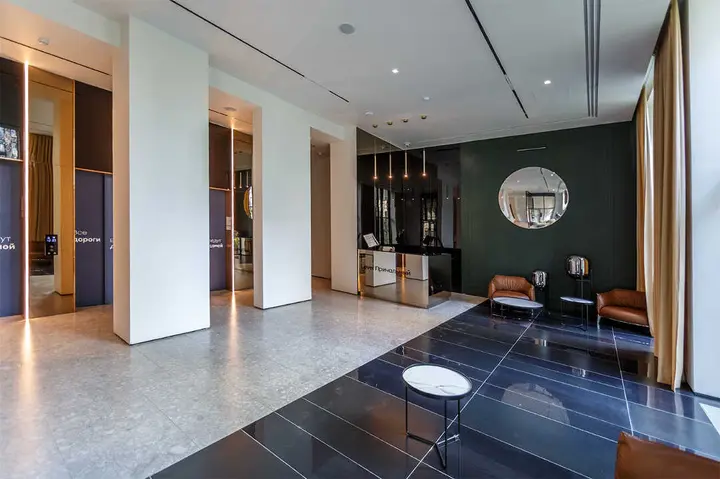 Москва: Апартаменты Flat Inn Level Причальный с панорамным видом на Москва-Сити