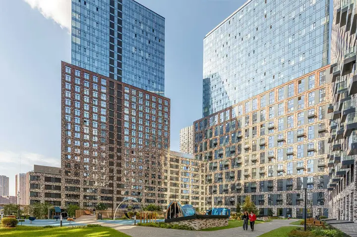 Москва: Апартаменты Flat Inn Level Причальный с панорамным видом на Москва-Сити