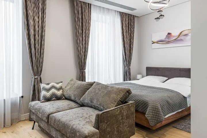Апартаменты Flat Inn в ЖК дом "Чкалов" 15 этаж на Курском Вокзале — фото 1
