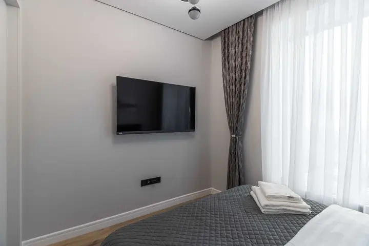 Апартаменты Flat Inn в ЖК дом "Чкалов" 20 этаж на Курском Вокзале — фото 1