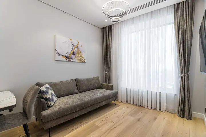 Апартаменты Flat Inn в ЖК дом "Чкалов" 20 этаж на Курском Вокзале — фото 5