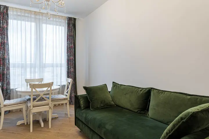 Москва: Апартаменты Flat Inn с видом на Москва-Сити на Шелепихинской набережной