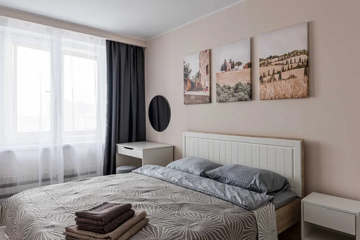 Москва: Апартаменты Flat Inn на Проспекте Мира 110/2 у метро Алексеевская