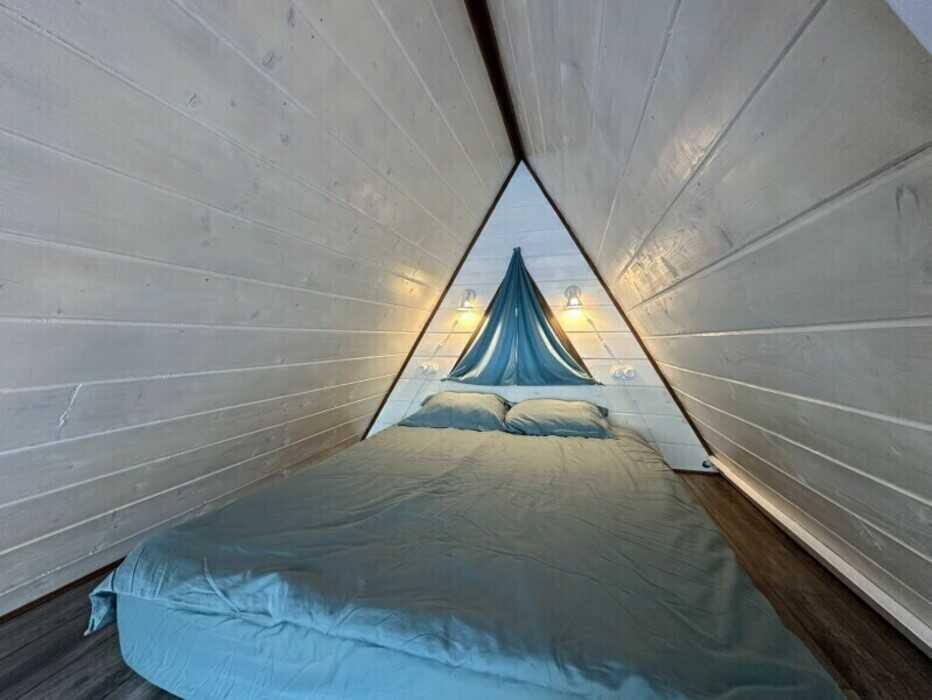 Петушки: Дом "Над Рекой" в стиле A-frame в уникальном месте