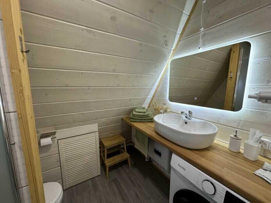 Петушки: Дом "Над Рекой" в стиле A-frame в уникальном месте