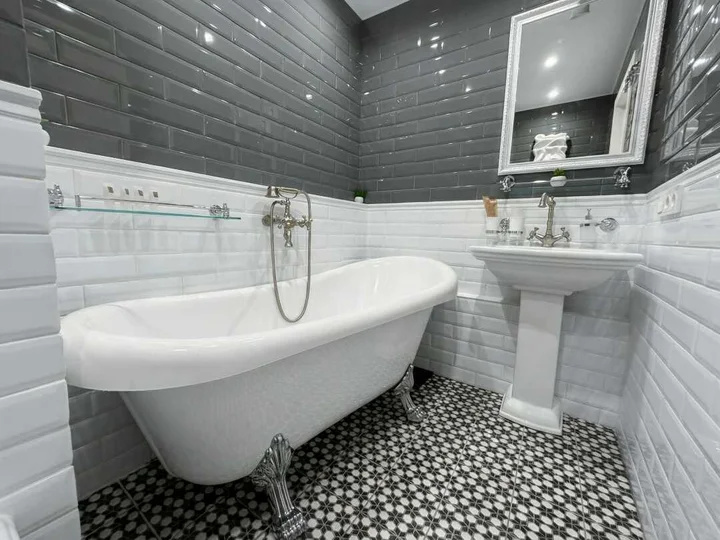 Москва: Квартира "Top Rooms" на Саввинской с панорамным видом на набережную