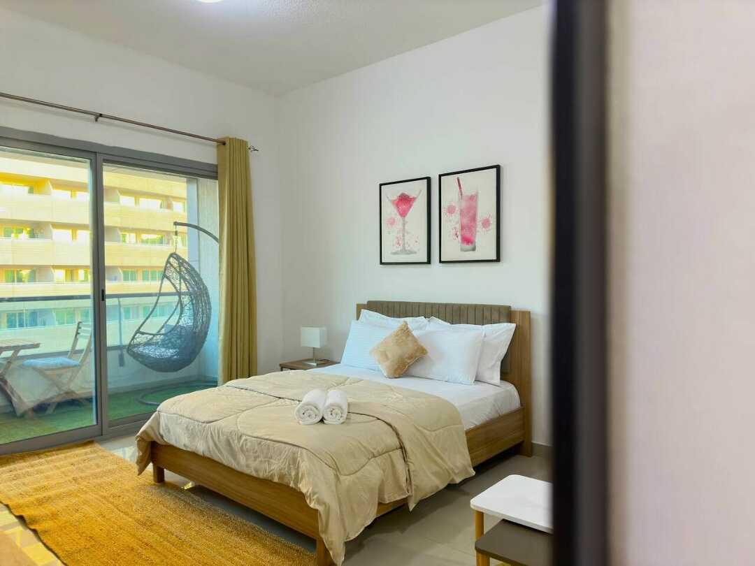 Дубай: Апартаменты "For Rent Dubai Top View Studio w/ Balcony in Marina"