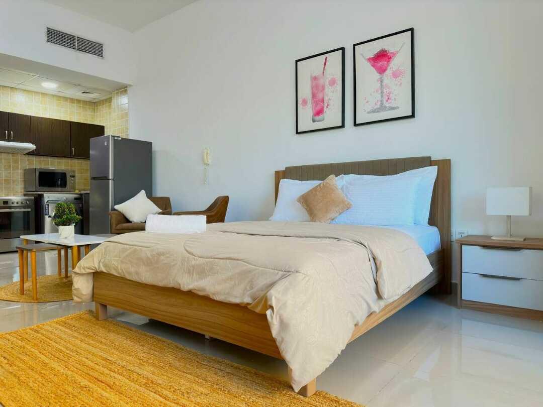 Дубай: Апартаменты "For Rent Dubai Top View Studio w/ Balcony in Marina"