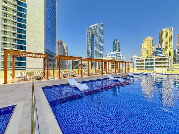 Дубай: Апартаменты "For Rent Dubai 50% OFF Summer Offert, Nice w/ Balcony & Pool View"