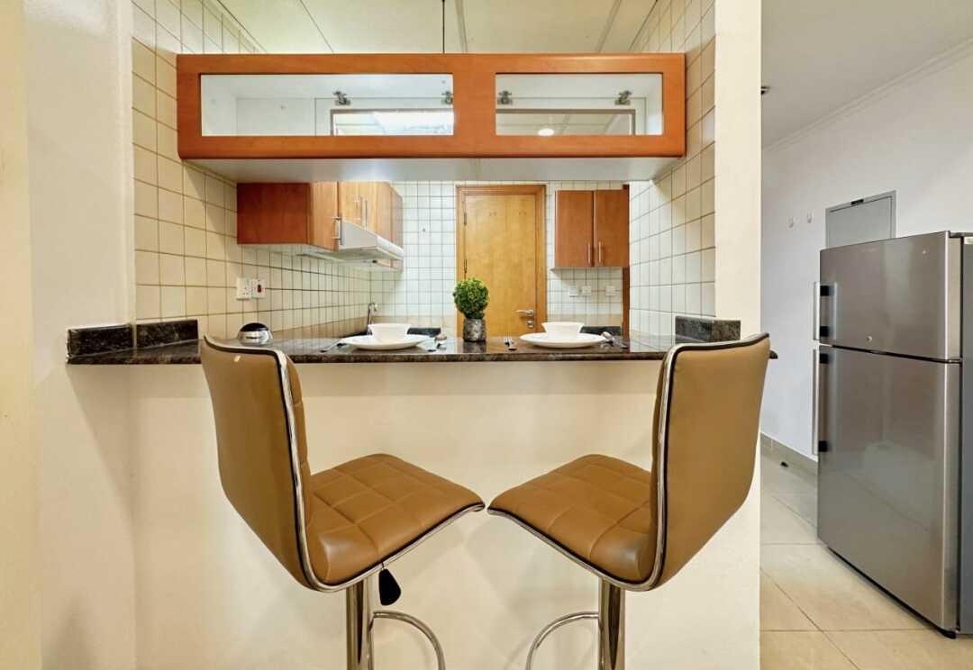 Дубай: Апартаменты "For Rent Dubai Quiet Studio w/ Balcony & RoofTop Pool in Marina"
